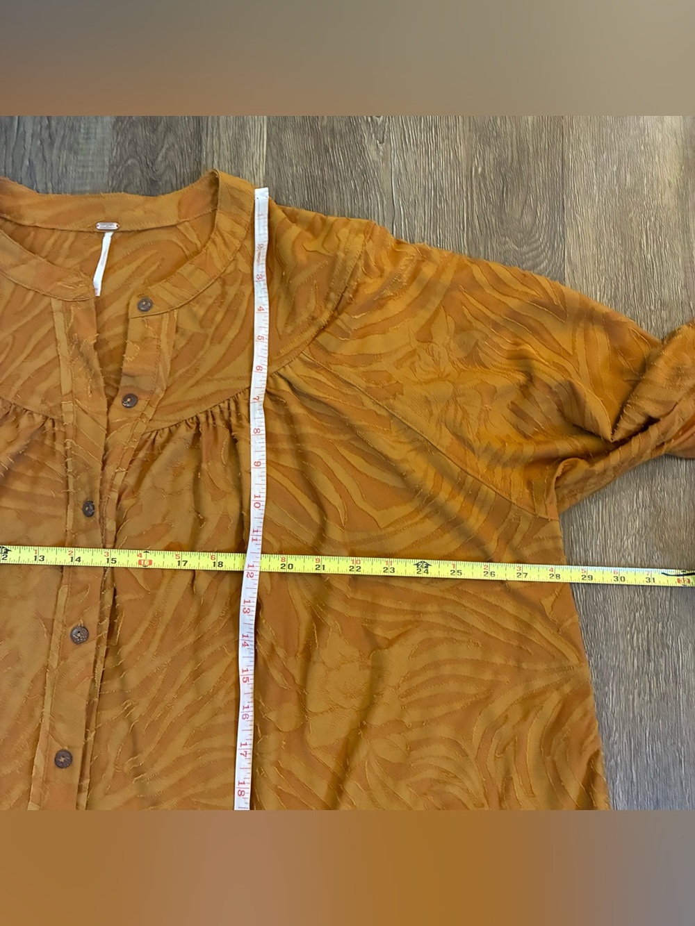 Free People Can't Stop Dreaming Flowy Tunic Top Western - Picture 10 of 11